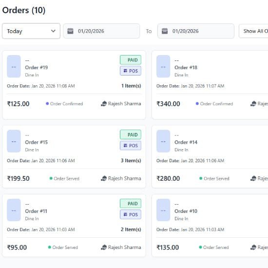 Streamline Order Management